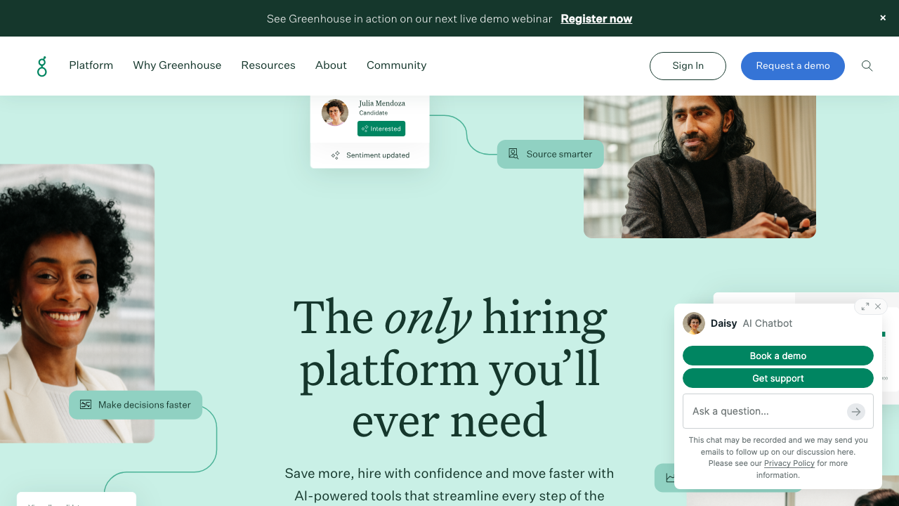 Greenhouse screenshot