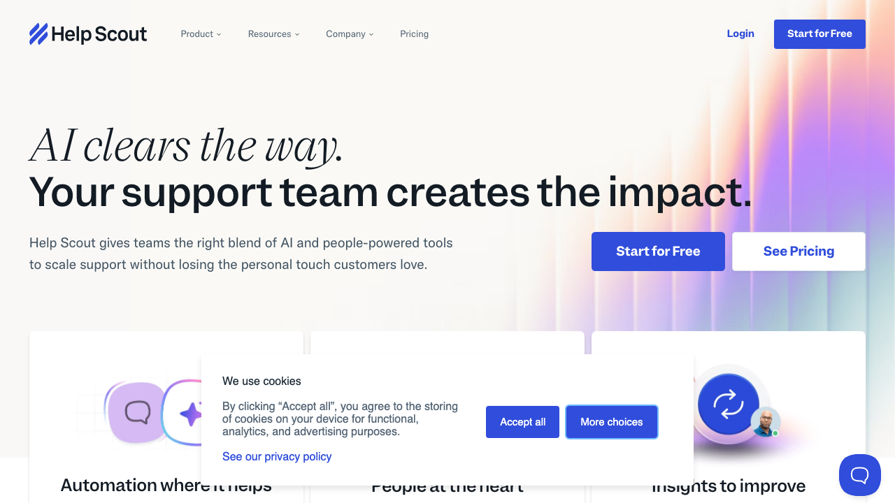 Help Scout screenshot