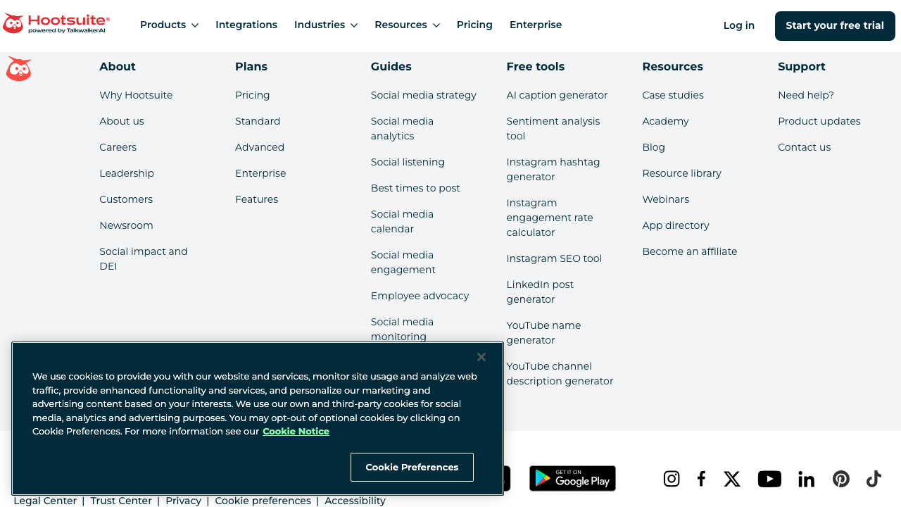 Hootsuite screenshot